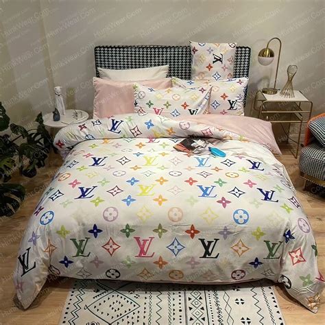 bed set louis vuitton|Louis Vuitton bed sheet set.